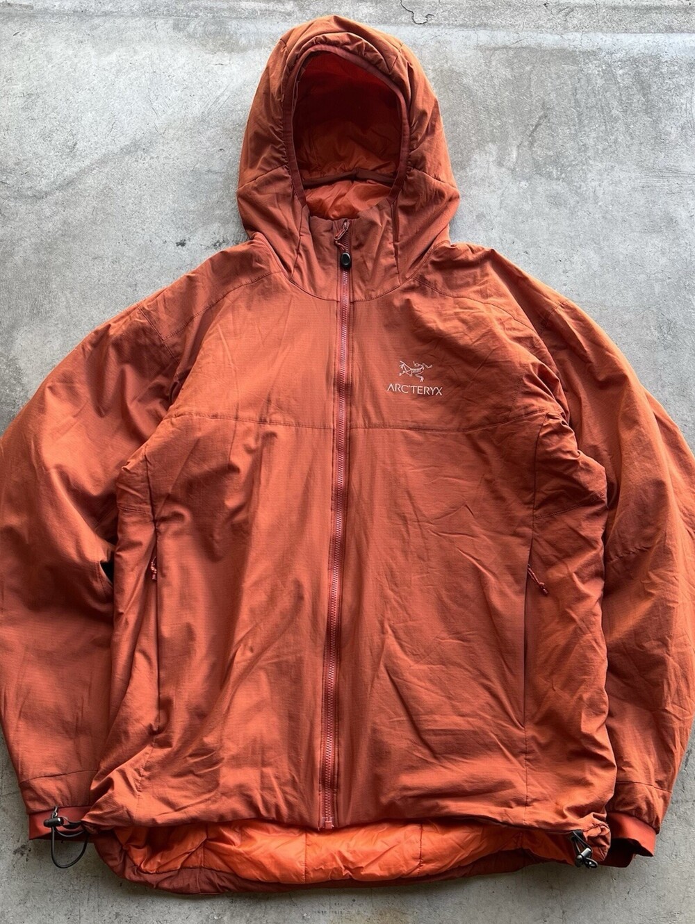 Arc'teryx Atom AR Men's Puffer Jacket L Orange Hooded Insulated Gorp Hoody
